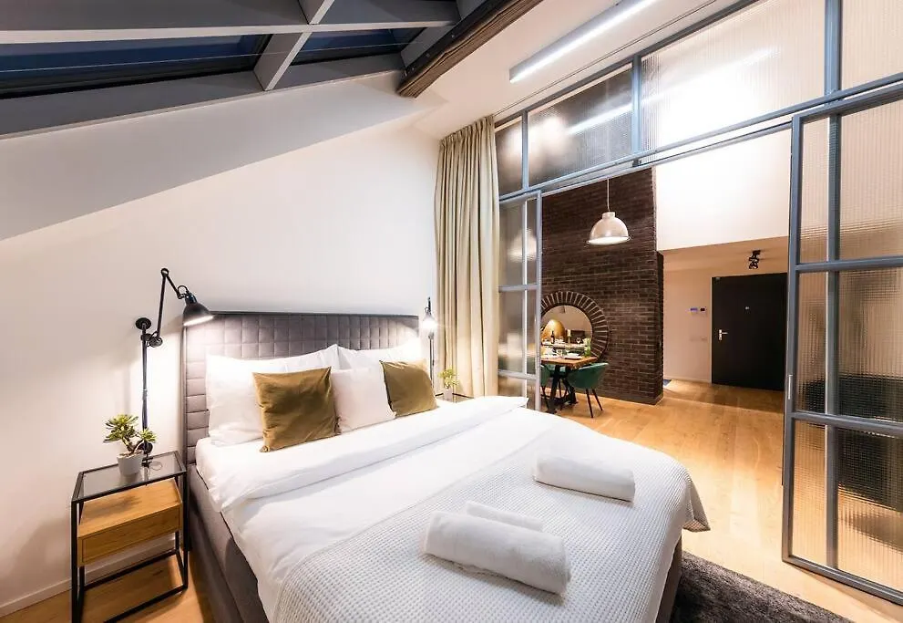 公寓 布拉格5Br+2Bath Old Town Industrial Penthouse, A/C公寓 捷克