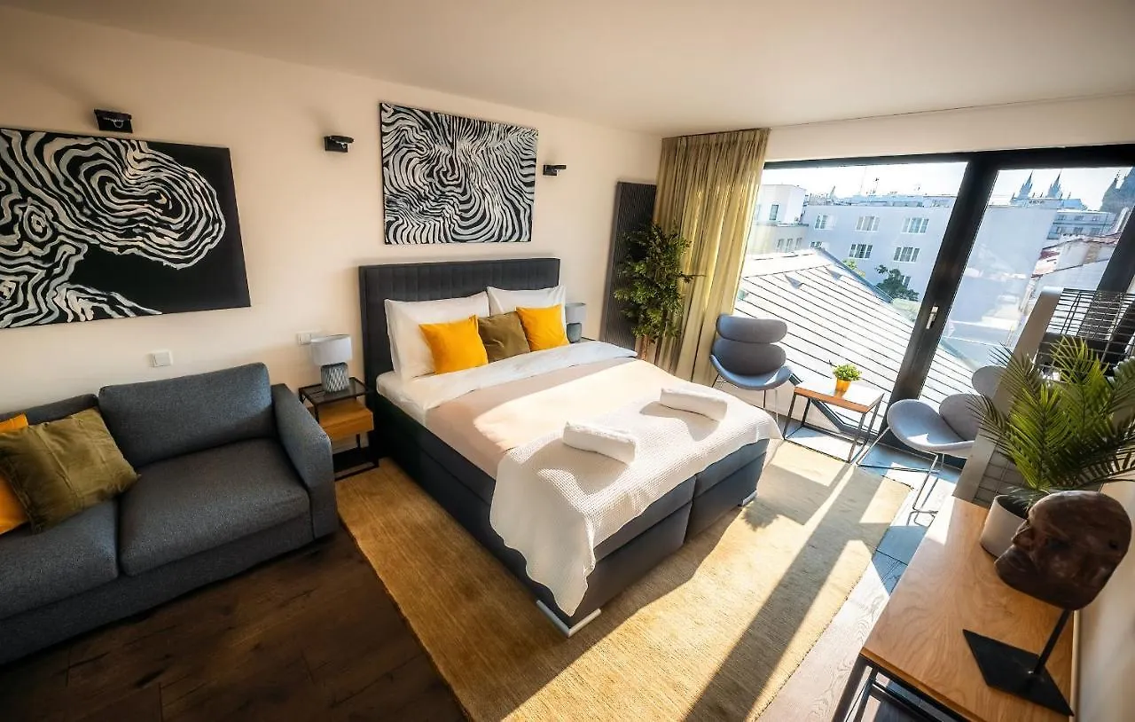 公寓 布拉格5Br+2Bath Old Town Industrial Penthouse, A/C公寓