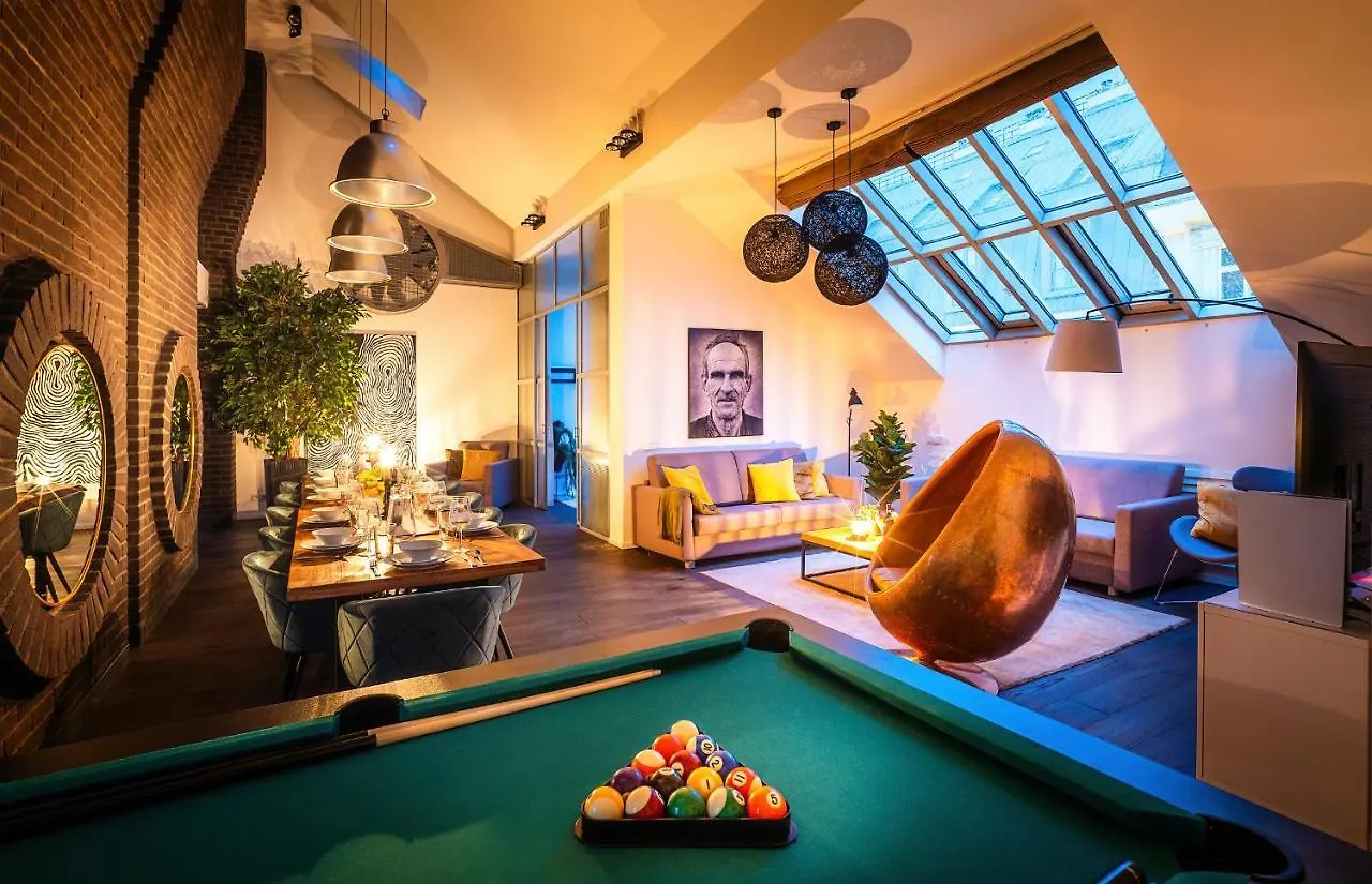 布拉格5Br+2Bath Old Town Industrial Penthouse, A/C公寓 公寓 布拉格